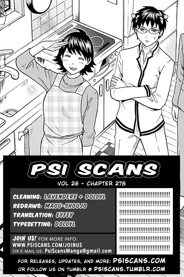 Saiki Kusuo no Psi Nan Chapter 278 1